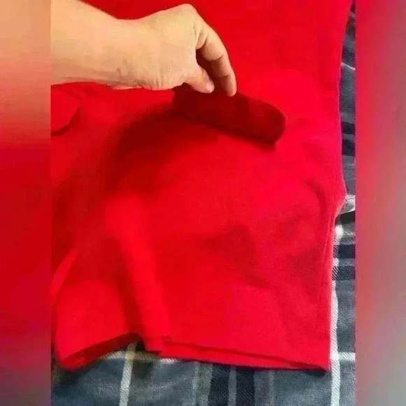 Zara dressy red jumpsuit Color red size M with pockets - Picture 10 of 11